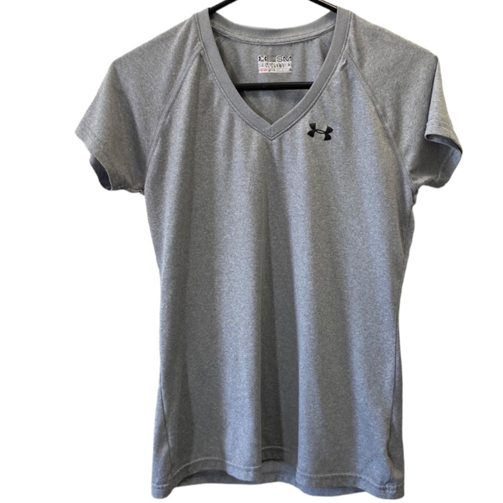 Women’s Gray Fitted Dri Fit Shirt Size Small